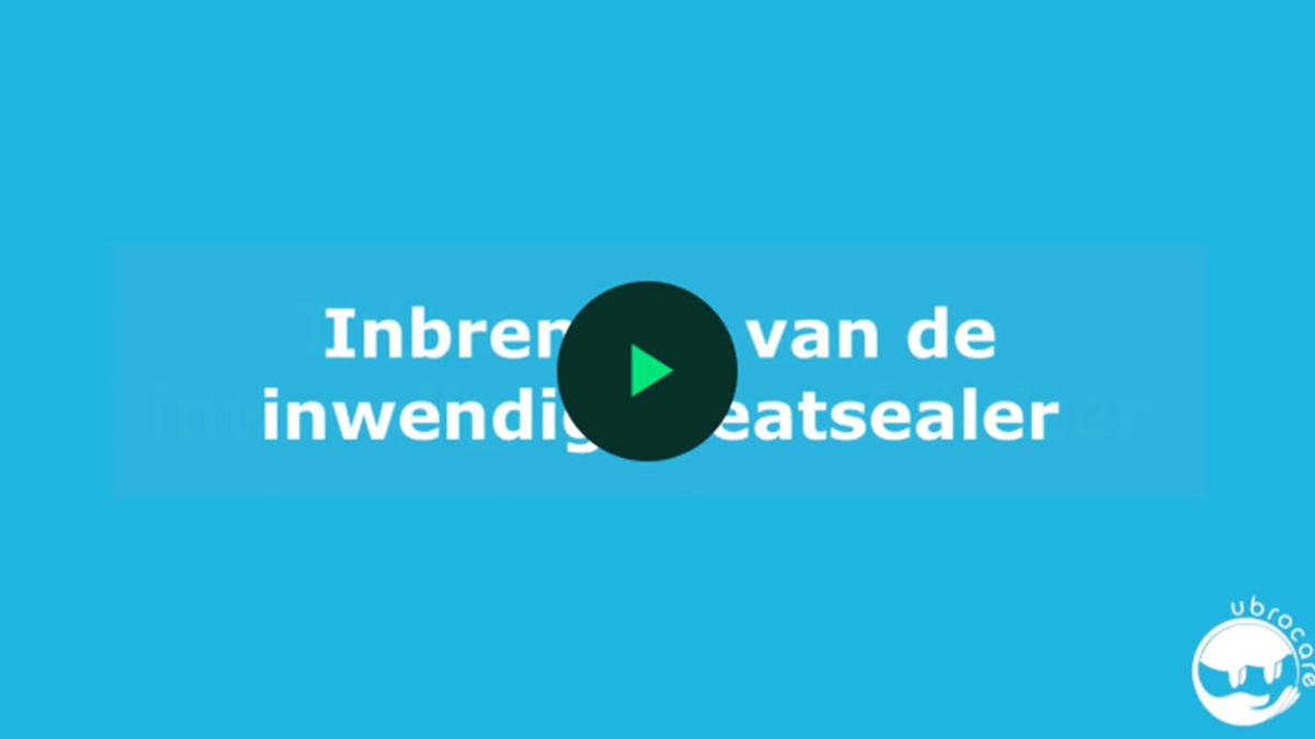 Inbrengen en verwijderen van de inwendige teatsealer